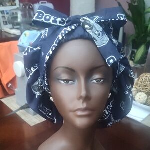Dallas Cowboys Satin Bonnet with Bow